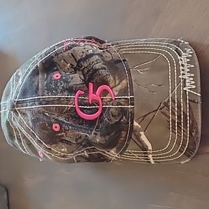 G5 DESIGNED TO HUNT Pink camo hat women's adjustable